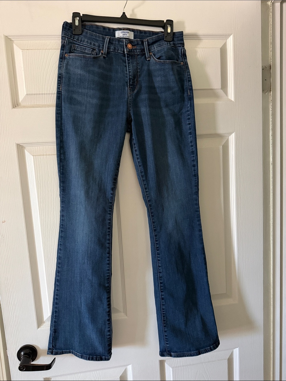 Denizen from Levi's Women's Dark Blue Boot Cut Jeans